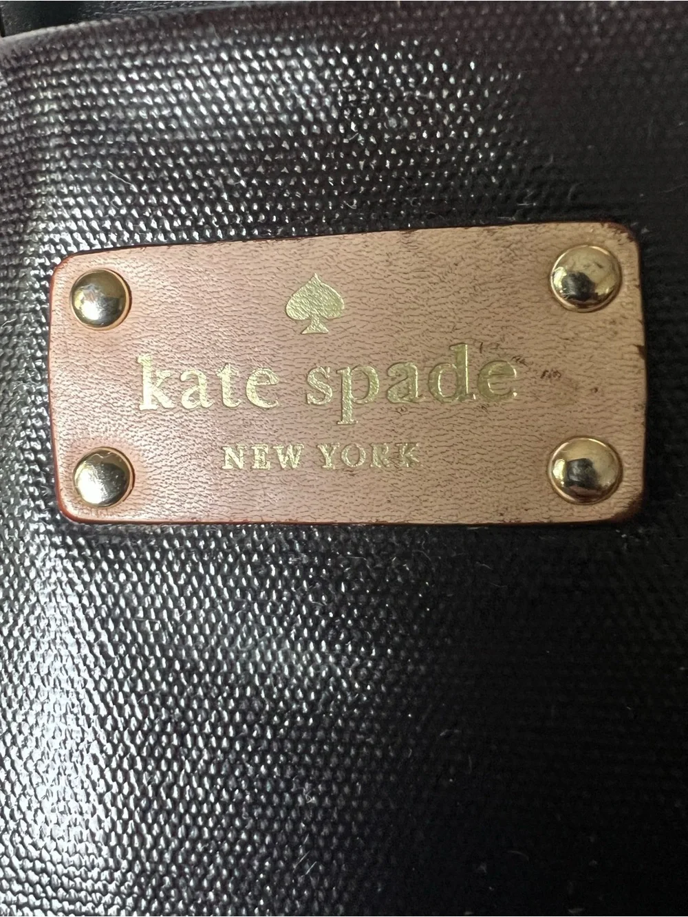 KATE SPADE NEW YORK KERRYN FULTON STREET PATENT LEATHER LARGE SHOPPERS TOTE